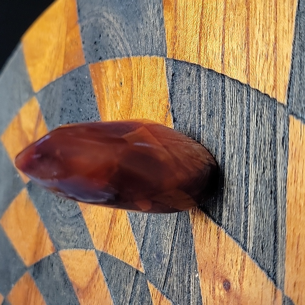 Carnelian Agate Crystal Flame - Picture 4 of 8